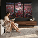 Louisville Cardinals Basketball Print Canvas - Louisville