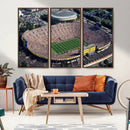 Michigan Wolverines Football Team Print - Ann Arbor Michigan
