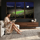 Michigan Wolverines Football Canvas Wall Decor, Football