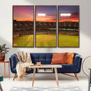 Oakland Athletics Baseball Team Print - Oakland Coliseum by MyGreatCanvas | Canvas Wall Art Prints | Photo Prints & Wall Decor