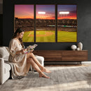 Oakland Athletics Baseball Team Print - Oakland Coliseum