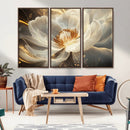 Abstract Floral Wall Art Canvas Print