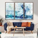 Golf Swing Wall Art Canvas Print - Sports-Inspired