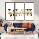 Farmhouse Wall Art Sheep Print | Ready to Hang Framed Canvas by MyGreatCanvas | Canvas Wall Art Prints | Photo Prints & Wall Decor