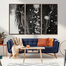 Winter Horse Snow Wall Art Canvas Print
