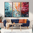Radiant Bloom Abstract Floral Wall Art Canvas Print - by MyGreatCanvas | Canvas Wall Art Prints | Photo Prints & Wall Decor