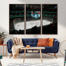 American Airlines Center Dallas Stars Wall Art Canvas Print