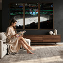 American Airlines Center Dallas Stars Wall Art Canvas Print