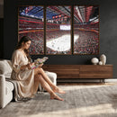 Barton Malow Little Caesars Arena Detroit Wall Art Canvas
