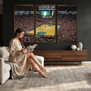 Celtics Game Versus The Timberwolves | Baseball Stadium Wall
