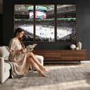 Sharks Arena Blackhawks Sharks Ice Hockey Stadium Wall Art