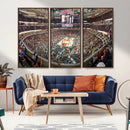 United Center Chicago Bulls Stadium Wall Art Canvas Print