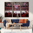 Carolina Hurricanes Ice Hockey Stadium Wall Art, Carolina
