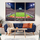 NC State Wolfpack Canvas Print - Raleigh Carter-Finley