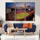 NC State Wolfpack Football Team Print - Raleigh