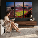 NC State Wolfpack Football Team Print - Raleigh