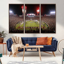 Framed Florida State Seminoles Football Team Print -
