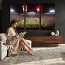Framed Florida State Seminoles Football Team Print -