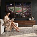 Houston Cougars Football Team Print - Houston TDECU Stadium