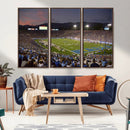 UCLA Bruins Football Team Print - Pasadena Rose Bowl Stadium