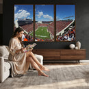 Virginia Tech Hokies Football Team Print - Blacksburg Lane