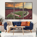 Camp Randall Stadium Wisconsin Badgers Large Wall Art Canvas