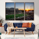 Demon Deacons Football Team Print Canvas- Winston-Salem by MyGreatCanvas | Canvas Wall Art Prints | Photo Prints & Wall Decor