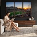 Demon Deacons Football Team Print Canvas- Winston-Salem