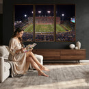 Demon Deacons Print Canvas, Football Team Print -