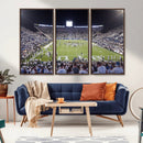 Brigham Young University Cougars Football Print Canvas -