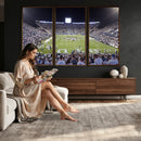 Brigham Young University Cougars Football Print Canvas -