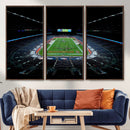 Denver Broncos Football Team Print Canvas- Denver Empower