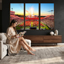 North Carolina State University Canvas Print, North Carolina
