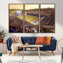 University of Kansas Jayhawks Football Team Print - Lawrence by MyGreatCanvas | Canvas Wall Art Prints | Photo Prints & Wall Decor