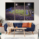 University of Kansas Jayhawks Football Team Print - Lawrence by MyGreatCanvas | Canvas Wall Art Prints | Photo Prints & Wall Decor