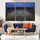 University of Michigan Wolverines Football Team Print - Ann by MyGreatCanvas | Canvas Wall Art Prints | Photo Prints & Wall Decor