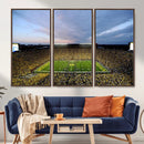 Michigan Stadium Wall Art Canvas Print, Vibrant Game Day by MyGreatCanvas | Canvas Wall Art Prints | Photo Prints & Wall Decor