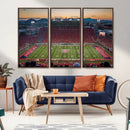 Arizona Wildcats Football Team Print - Tucson Arizona by MyGreatCanvas | Canvas Wall Art Prints | Photo Prints & Wall Decor