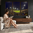 Central Michigan University Chippewas Canvas Wall Art,