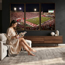 Indiana University Hoosiers Football Team Print Canvas