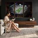 Michigan State Spartans Football Team Print - East Lansing
