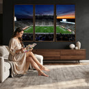 Michigan State Spartans Football Team Print - East Lansing