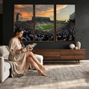 Michigan State Spartans Football Team Print - East Lansing