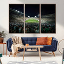 Framed Michigan State Spartans Football Team Print - East