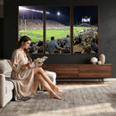 Purdue University Boilermakers Football Team Print - West