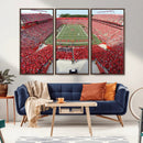 Rutgers Scarlet Knights Football Team Print - Piscataway SHI by MyGreatCanvas | Canvas Wall Art Prints | Photo Prints & Wall Decor