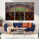 Syracuse University Orange Football Canvas Print, Football