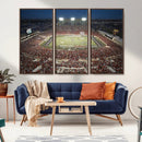 Texas Tech Red Raiders Football Team Print - Lubbock Jones by MyGreatCanvas | Canvas Wall Art Prints | Photo Prints & Wall Decor