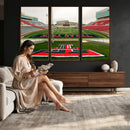 Texas Tech Red Raiders Football Team Print - Lubbock Jones