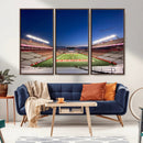 Rutgers Scarlet Knights Football Team Print - Piscataway SHI by MyGreatCanvas | Canvas Wall Art Prints | Photo Prints & Wall Decor